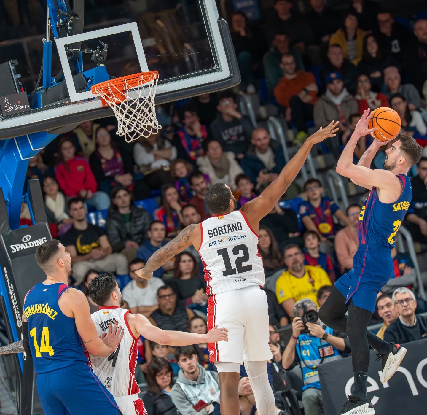 📷@xavigrafia @fcbbasket

@acbcom

#BarçaBàsquet #ForçaBarça #PalauBlaugrana #BarçaFans

#LigaEndesa SonyAlpha

SportsPhotography ViscaBarça mesqueunclub

@sonyalpha

@sony.espana