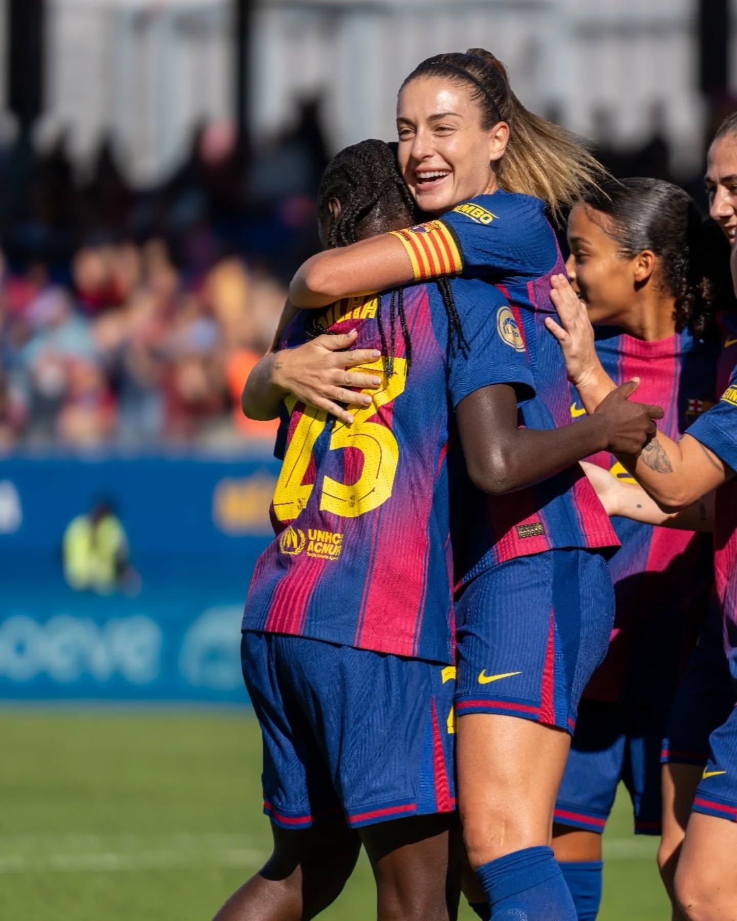 Partit @fcbfemeni vs Deportivo Abanca a l'Estadi Johan Cruyff (09/11/25)