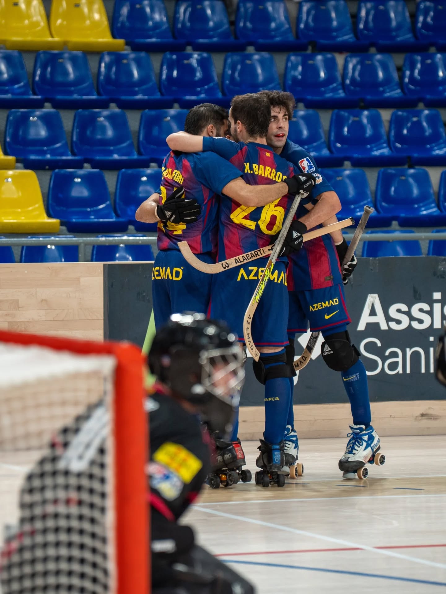 Partit hoquei patins al Palau Blaugrana 22/10/25
@fcbhoquei - Calafell la Menorquina