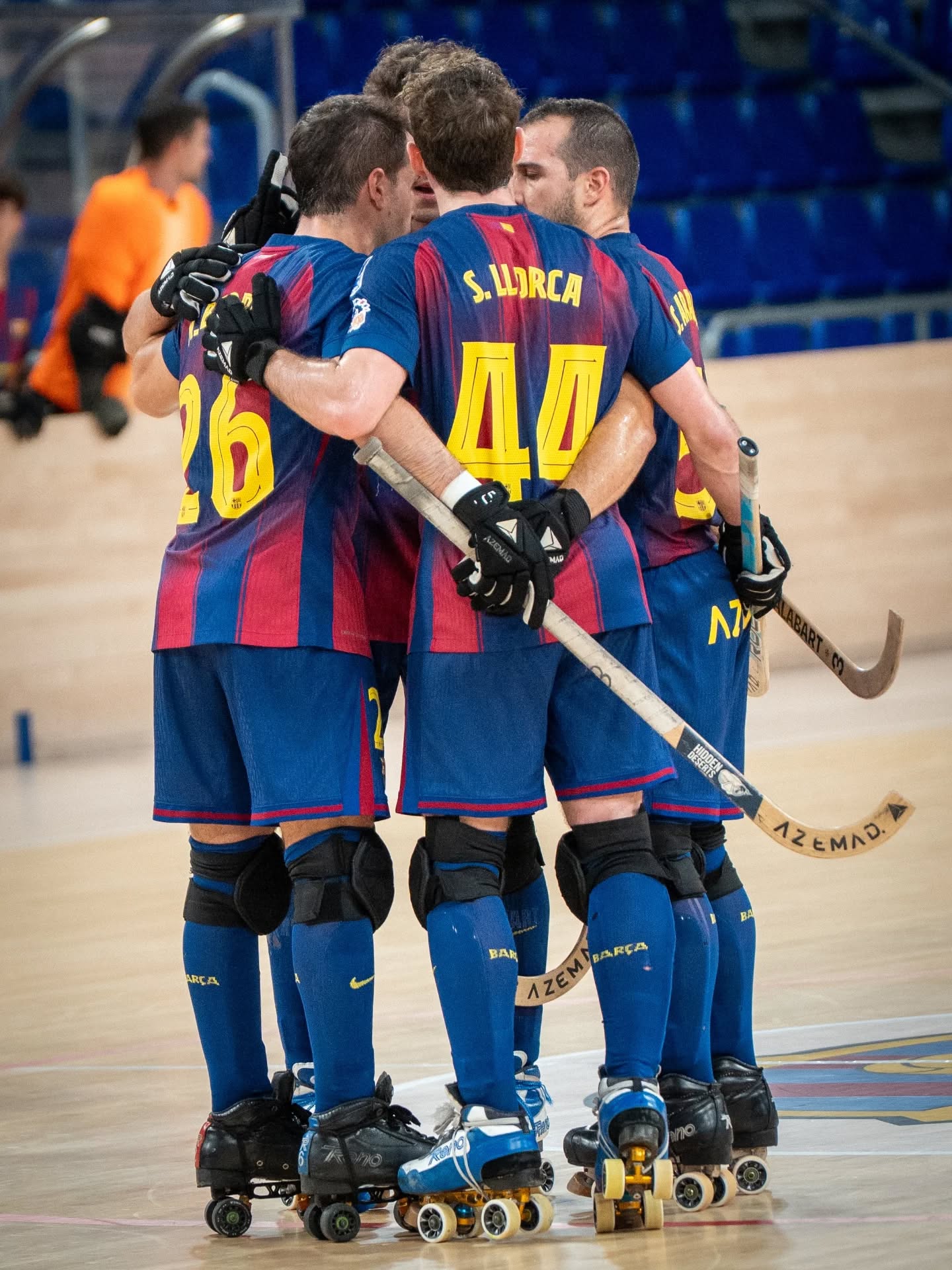 Partit hoquei patins al Palau Blaugrana 14/10/25
@fcbhoquei - Liceo